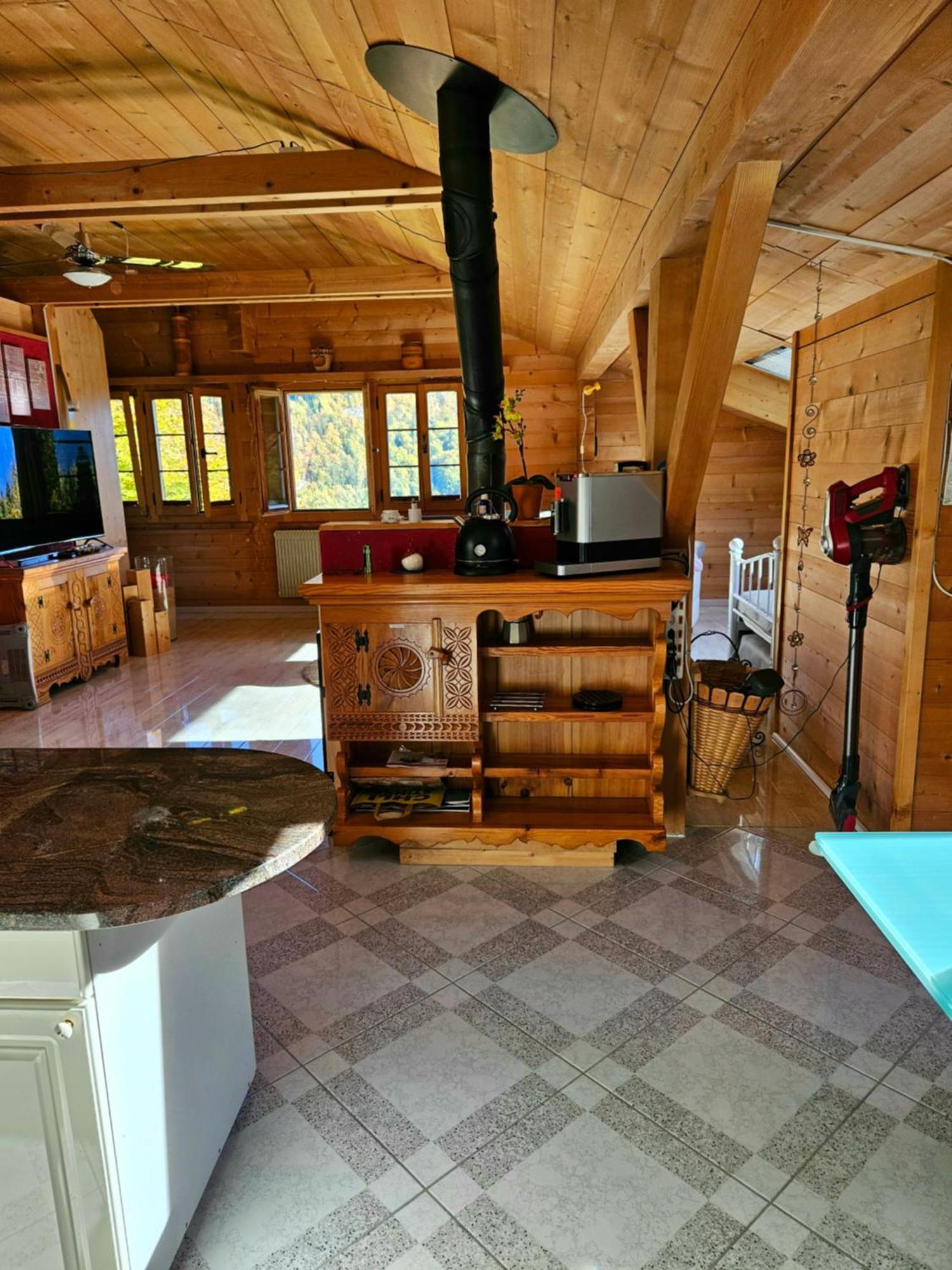 Gemuetliche Fewo Mit Sauna Inmitten Der Berge Meiringen Extérieur photo