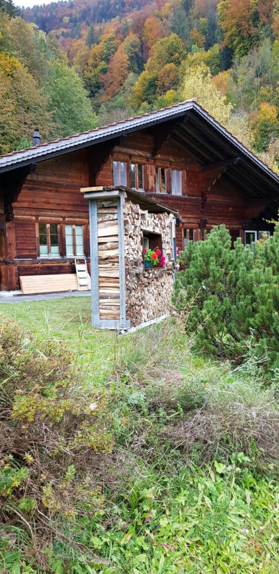 Gemuetliche Fewo Mit Sauna Inmitten Der Berge Meiringen Extérieur photo